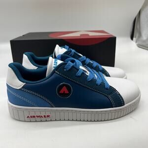 AIRWALK Stevie Skateboarding Shoes Size 5.5 Navy Light Blue